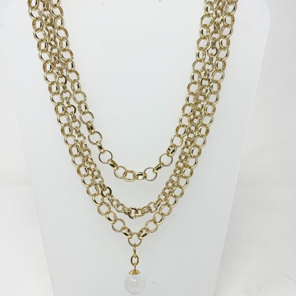 Christopher J Accessories - Christopher J 3 Strand Pilgrim Neck Piece